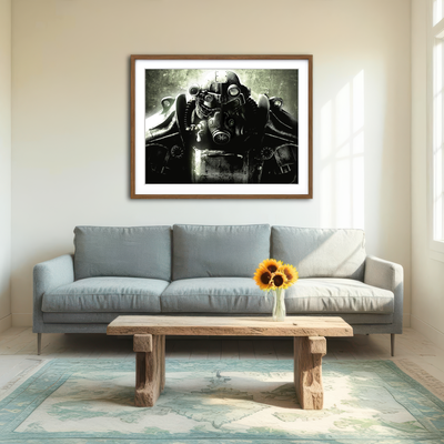 AUTO-MOCKUP ROOM | Fallout T60 Wall Art