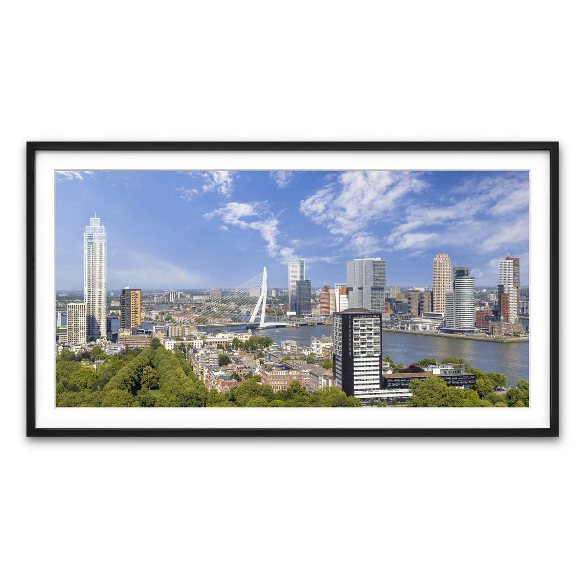 Framed Print 2x1 Black