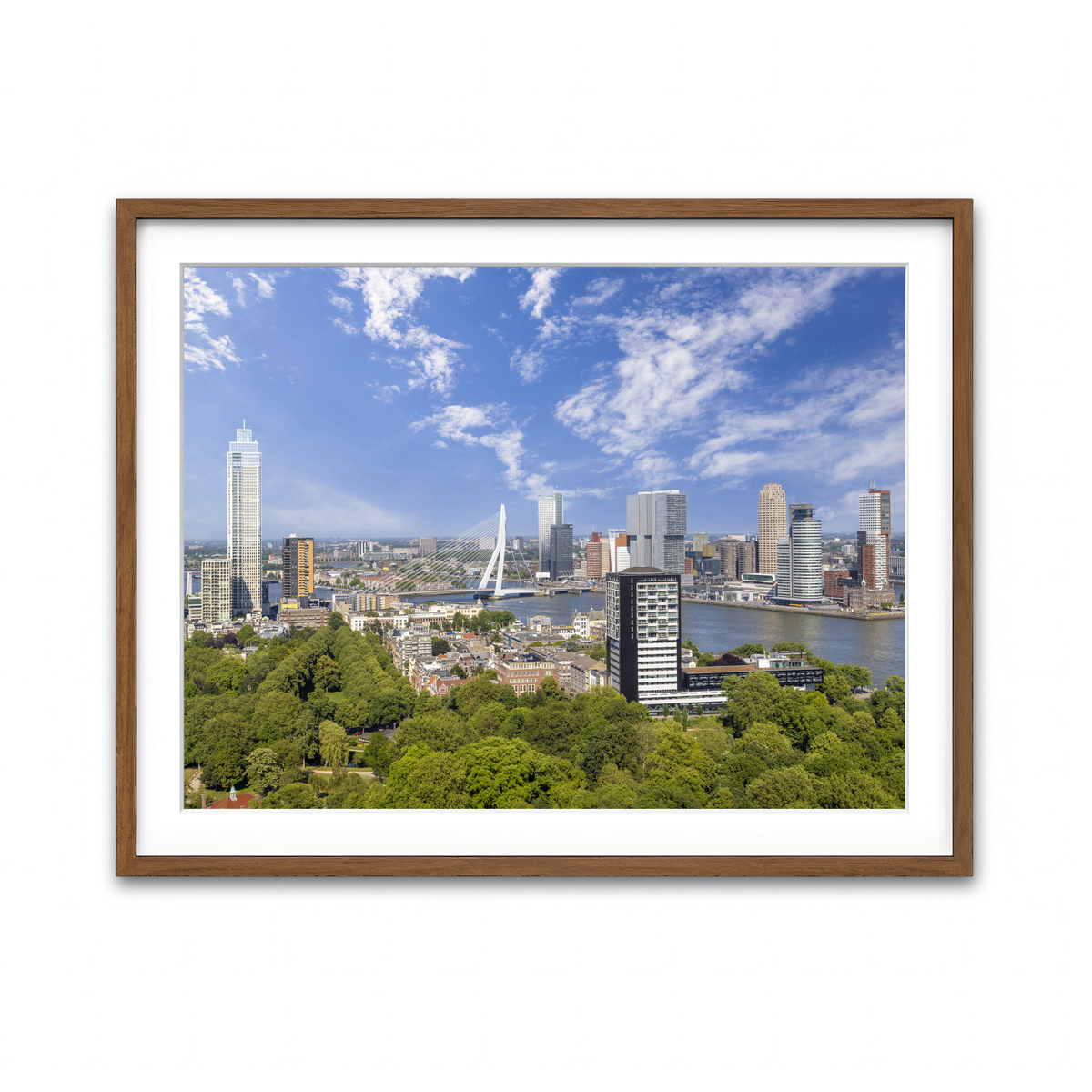 Framed Print 4x3 Walnut