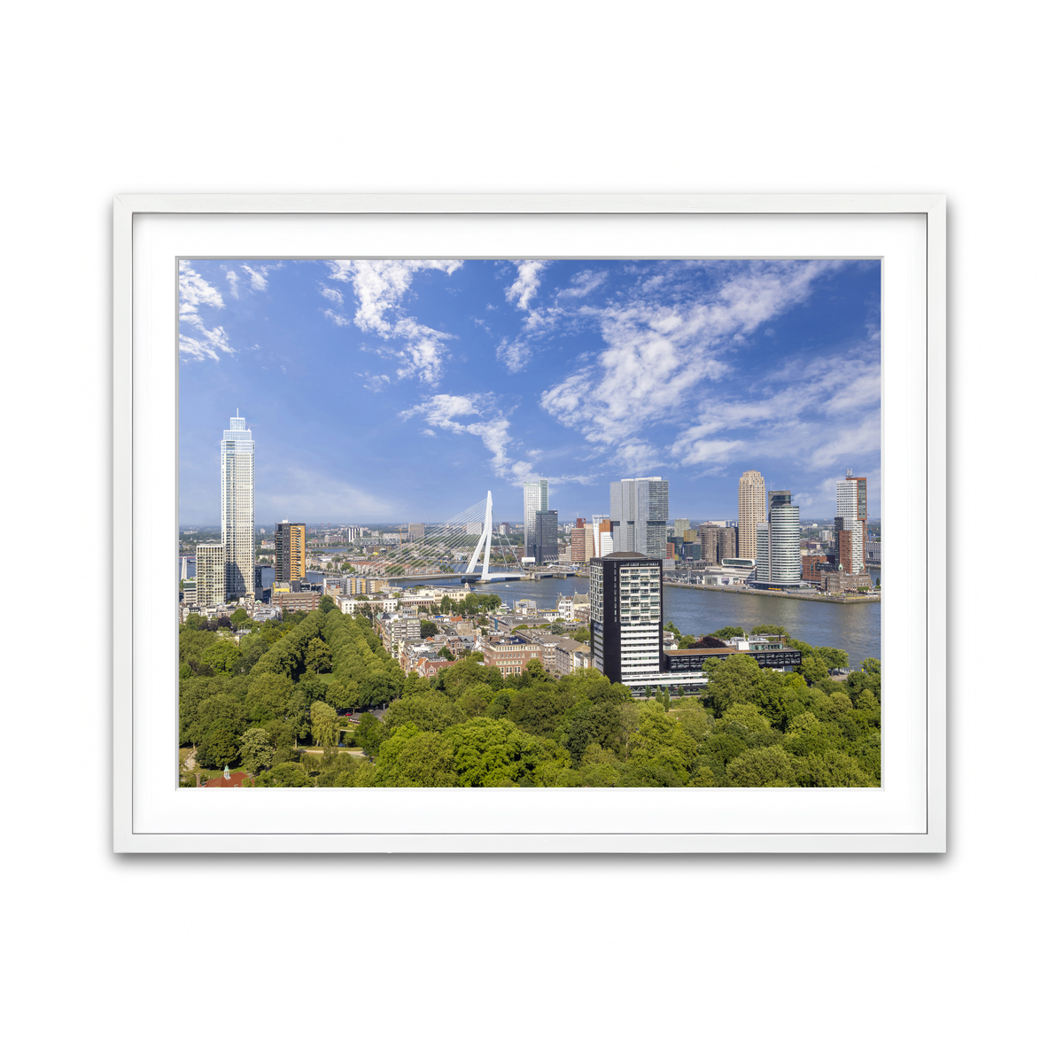 Framed Print 4x3 White