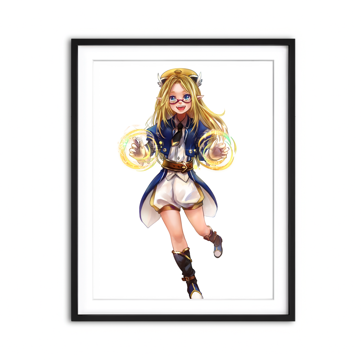 Framed Print 3x4 Black