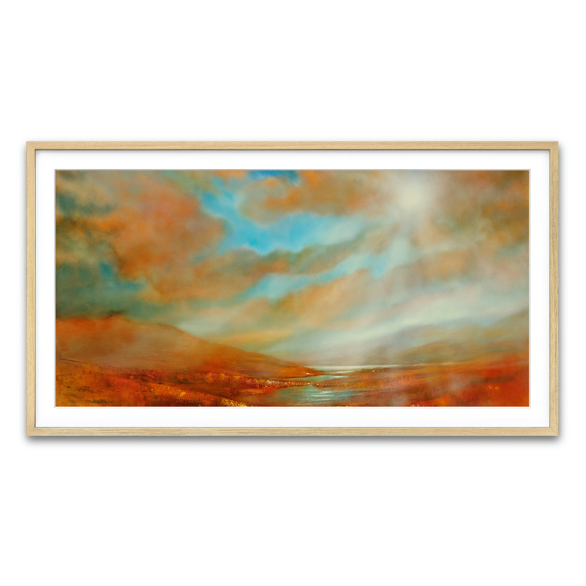 Framed Print 2x1 Natural