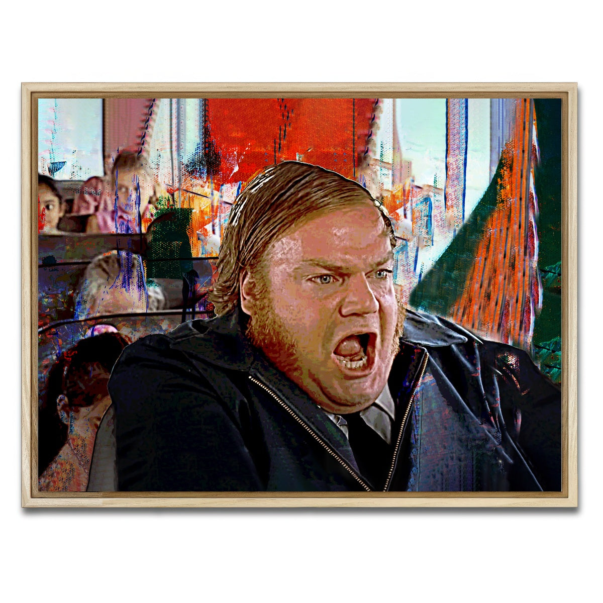 AUTO-MOCKUP WHITE | Farley - Bus Driver | 1 Piece | Natural Framed Canvas | group=4x3