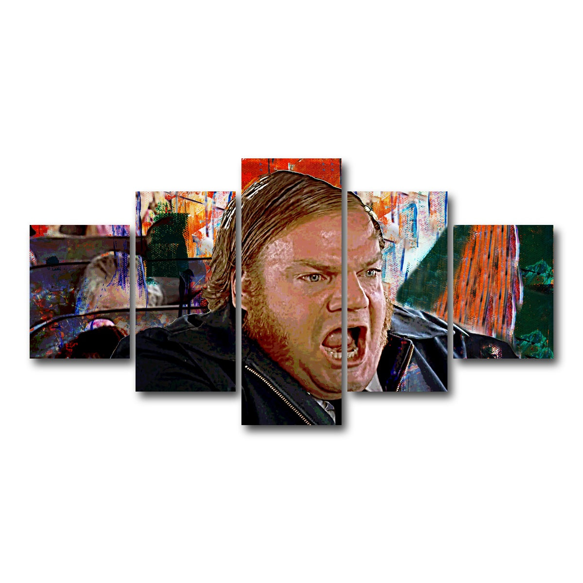 AUTO-MOCKUP WHITE | Farley - Bus Driver | 5 Piece | Gallery Wrap Canvas | group=5_short