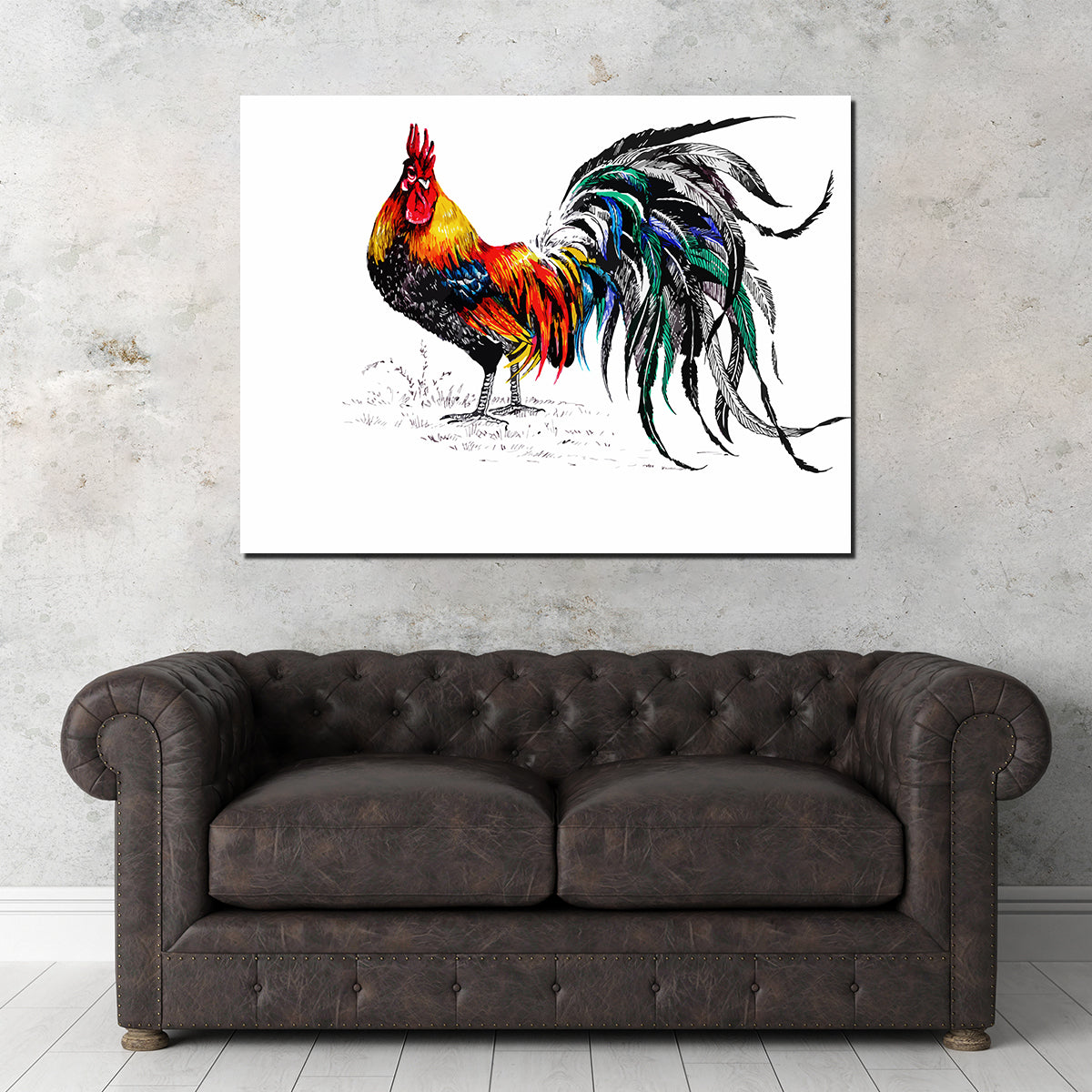 Farm Rooster Wall Art