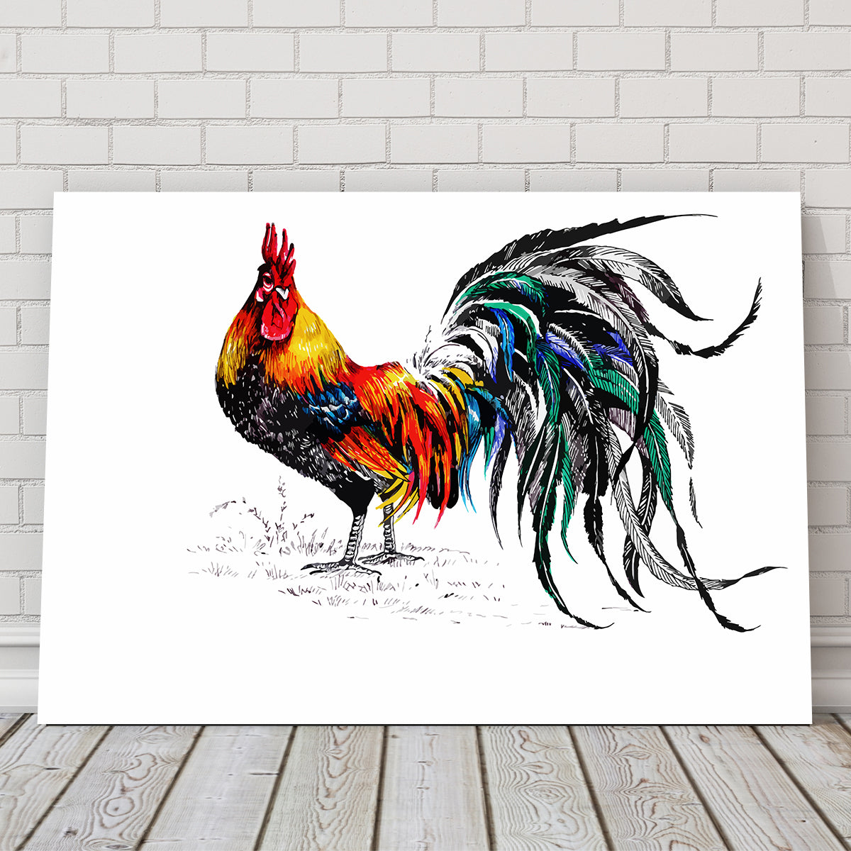 Farm Rooster Wall Art
