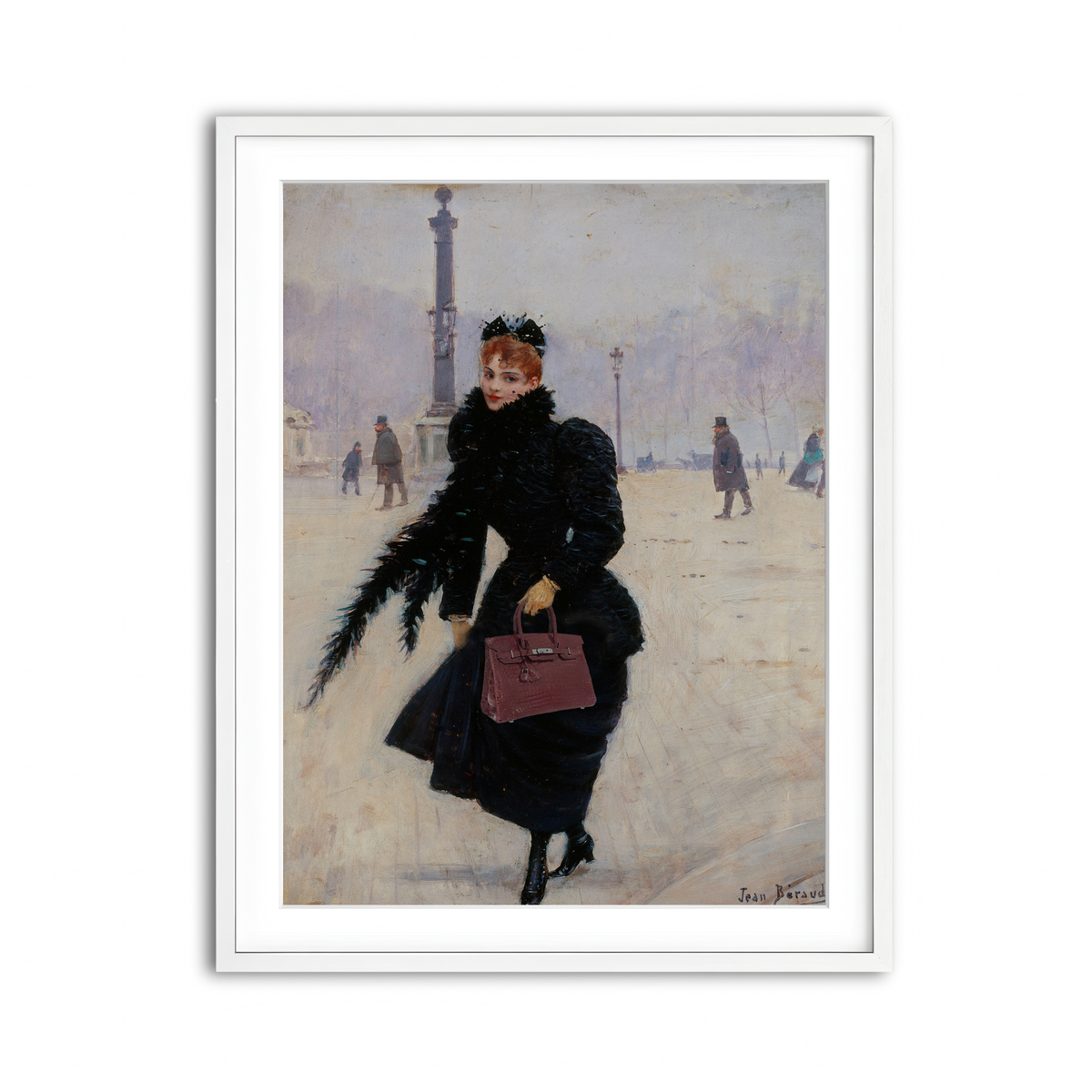 Framed Print 3x4 White