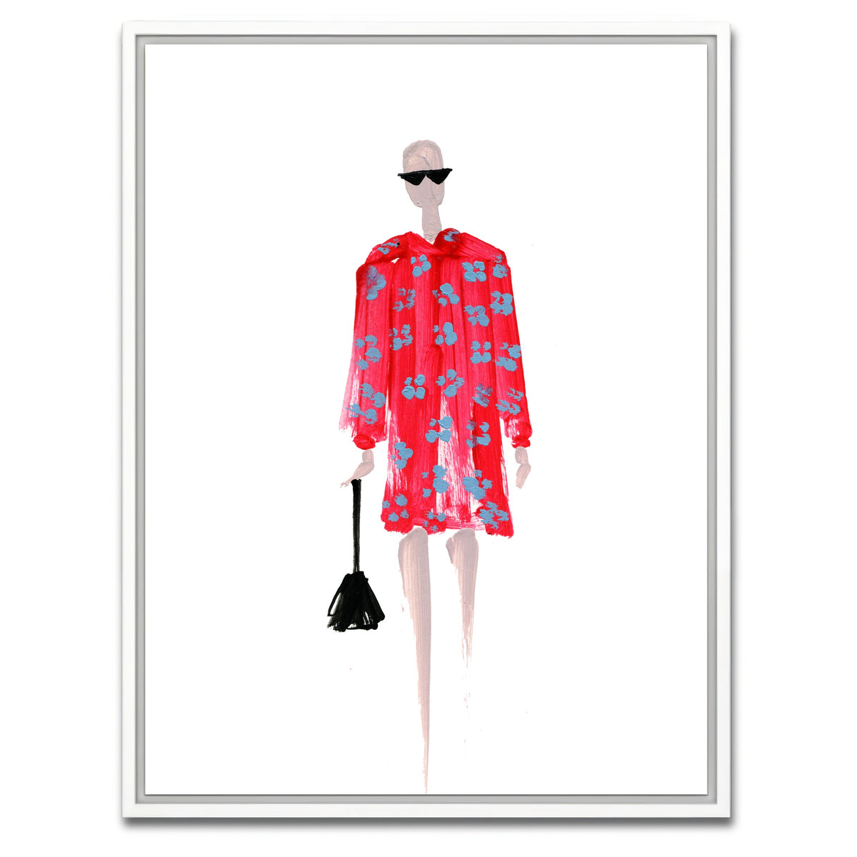 AUTO-MOCKUP WHITE | Fashion 1 | 1 Piece | White Framed Canvas | group=3x4