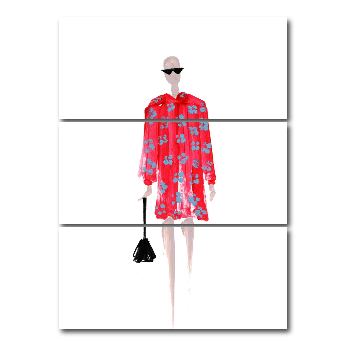 AUTO-MOCKUP WHITE | Fashion 1 | 3 Piece | Gallery Wrap Canvas | group=8x18_stacked