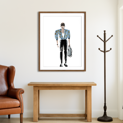 AUTO-MOCKUP ROOM | Fashion 2 Wall Art
