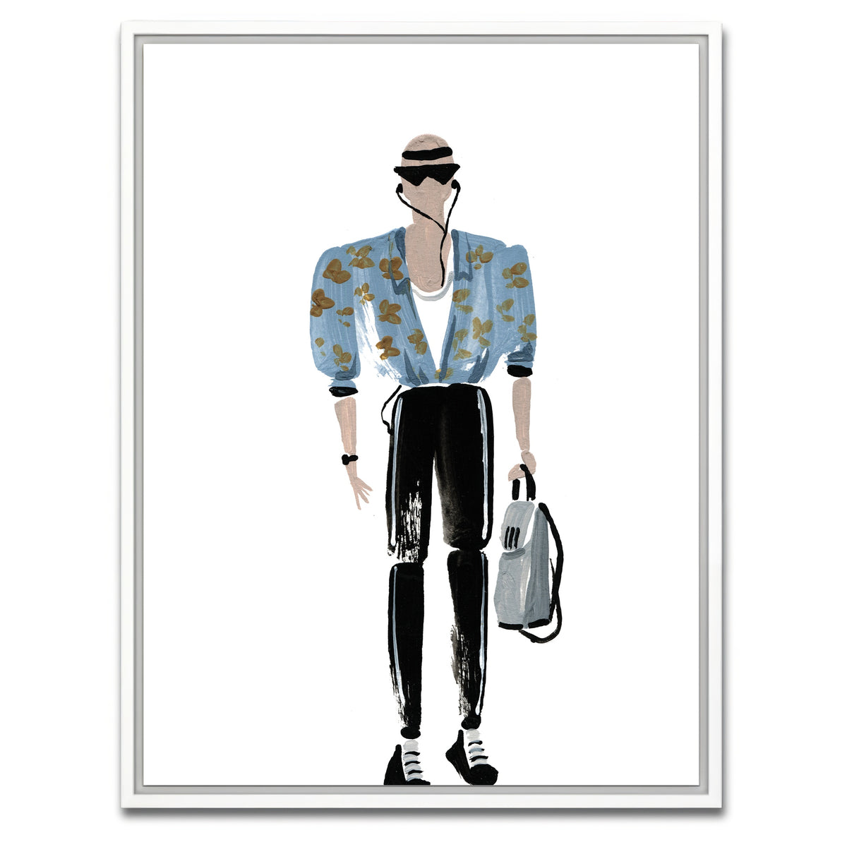 AUTO-MOCKUP WHITE | Fashion 2 | 1 Piece | White Framed Canvas | group=3x4