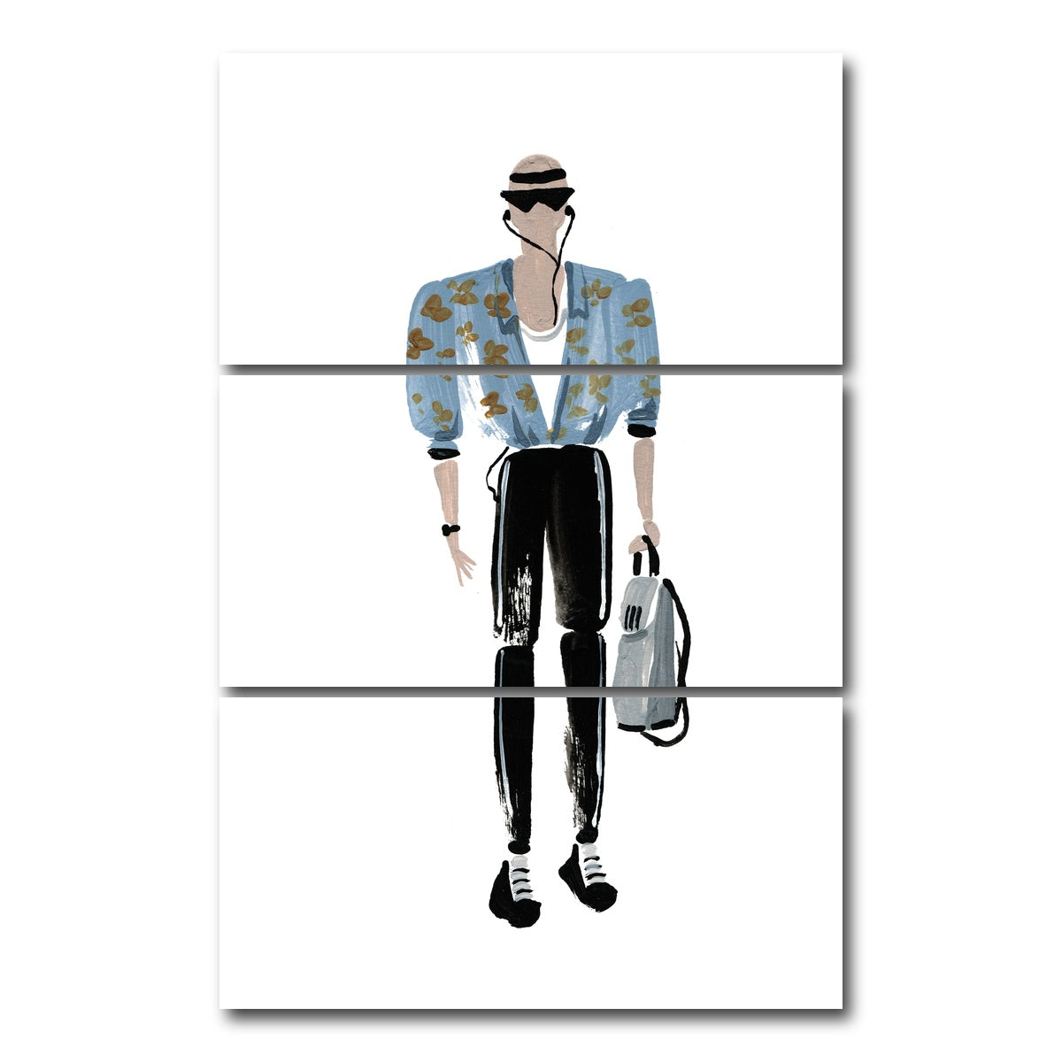 AUTO-MOCKUP WHITE | Fashion 2 | 3 Piece | Gallery Wrap Canvas | group=12x24_stacked