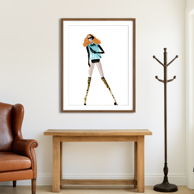 AUTO-MOCKUP ROOM | Fashion 4 Wall Art