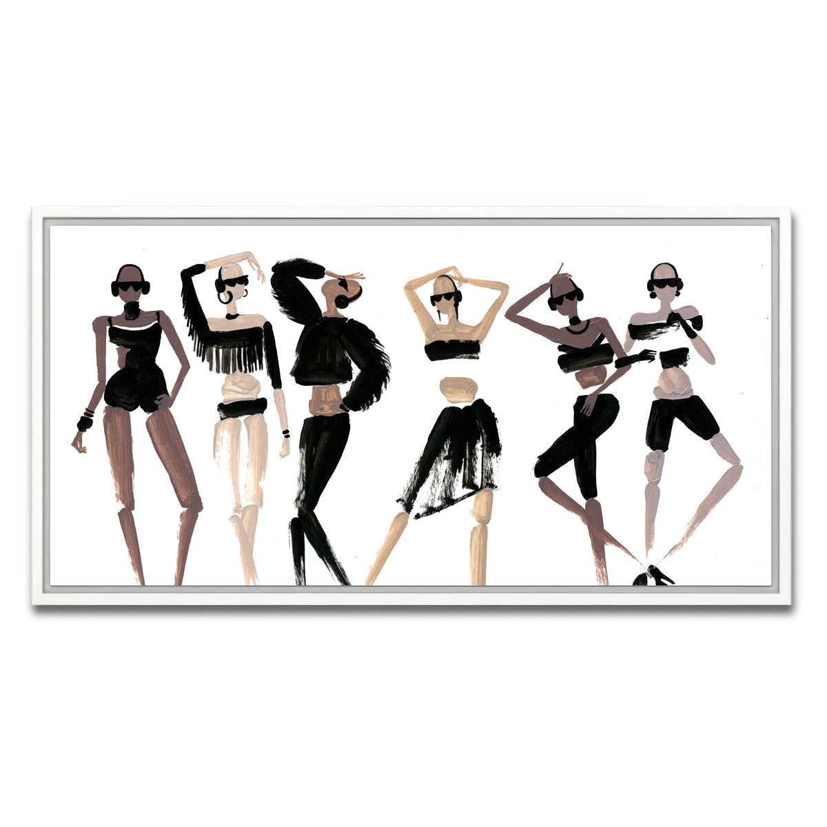 AUTO-MOCKUP WHITE | Fashion 6 | 1 Piece | White Framed Canvas | group=2x1