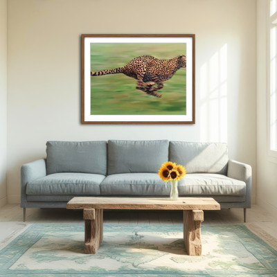 AUTO-MOCKUP ROOM | Fast Forward Wall Art