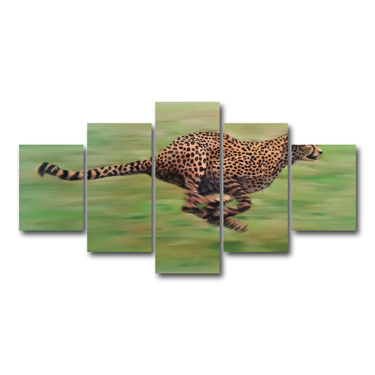 AUTO-MOCKUP WHITE | Fast Forward | 5 Piece | Gallery Wrap Canvas | group=5_short