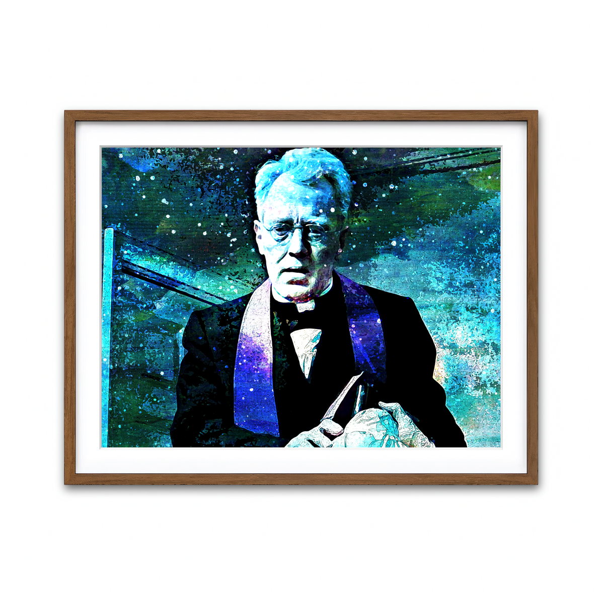 Framed Print 4x3 Walnut