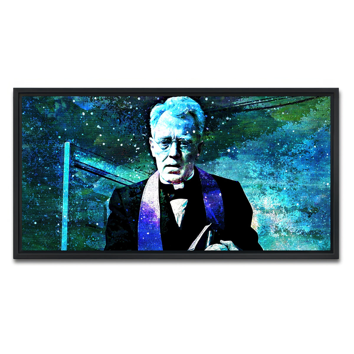 AUTO-MOCKUP WHITE | Father Merrin | 1 Piece | Black Framed Canvas | group=2x1