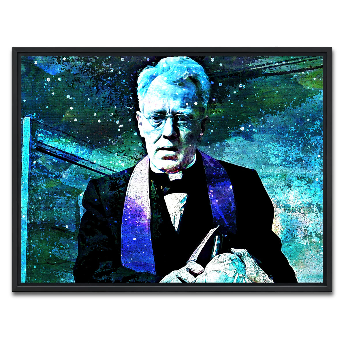 AUTO-MOCKUP WHITE | Father Merrin | 1 Piece | Black Framed Canvas | group=4x3