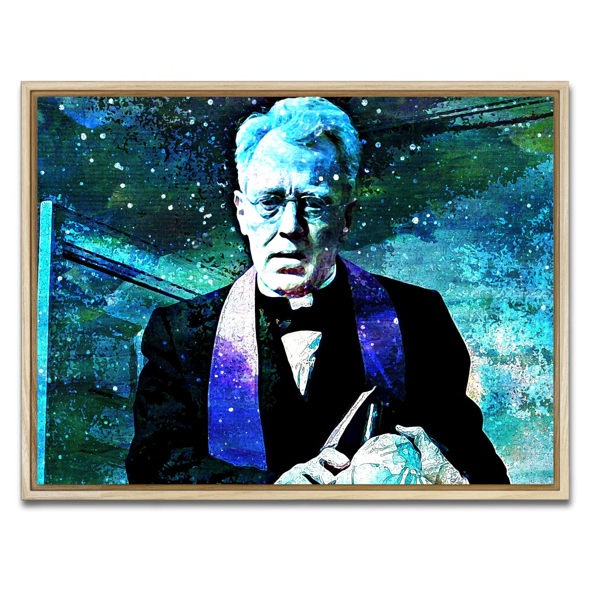 AUTO-MOCKUP WHITE | Father Merrin | 1 Piece | Natural Framed Canvas | group=4x3