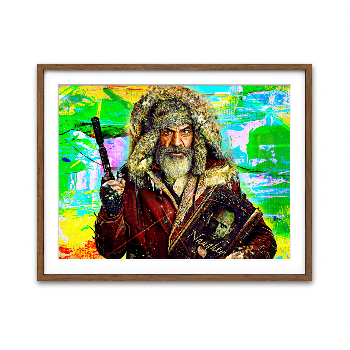 Framed Print 4x3 Walnut