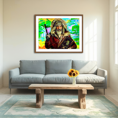 AUTO-MOCKUP ROOM | Fatman Wall Art