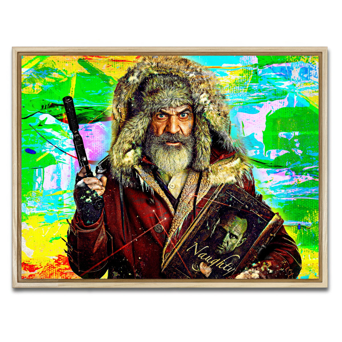 AUTO-MOCKUP WHITE | Fatman | 1 Piece | Natural Framed Canvas | group=4x3