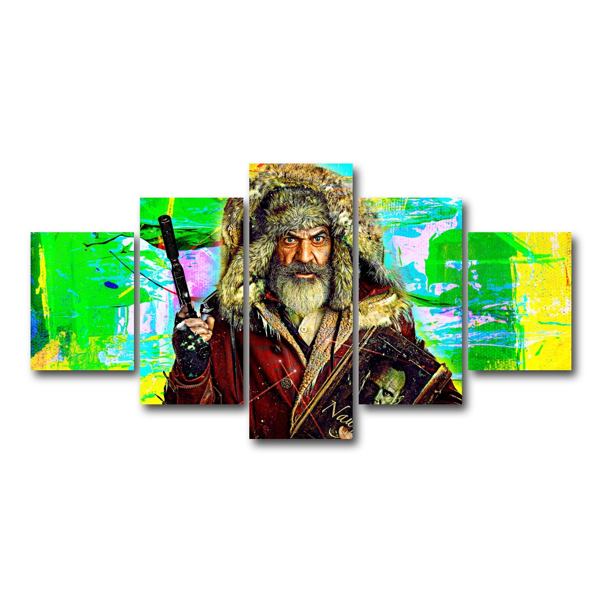 AUTO-MOCKUP WHITE | Fatman | 5 Piece | Gallery Wrap Canvas | group=5_short