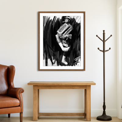 AUTO-MOCKUP ROOM | Fear and Loathing in Las Vegas Wall Art