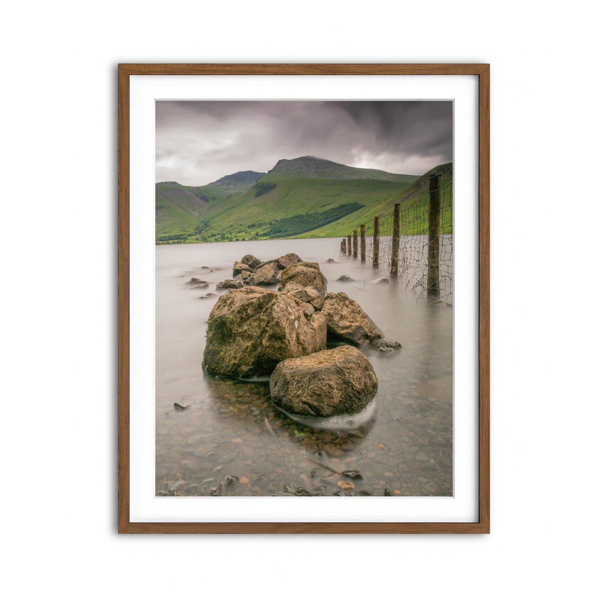 Framed Print 3x4 Walnut