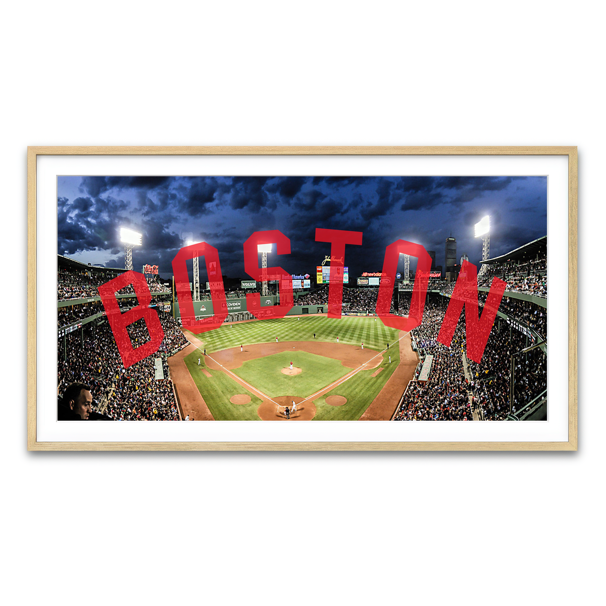 Framed Print 2x1 Natural