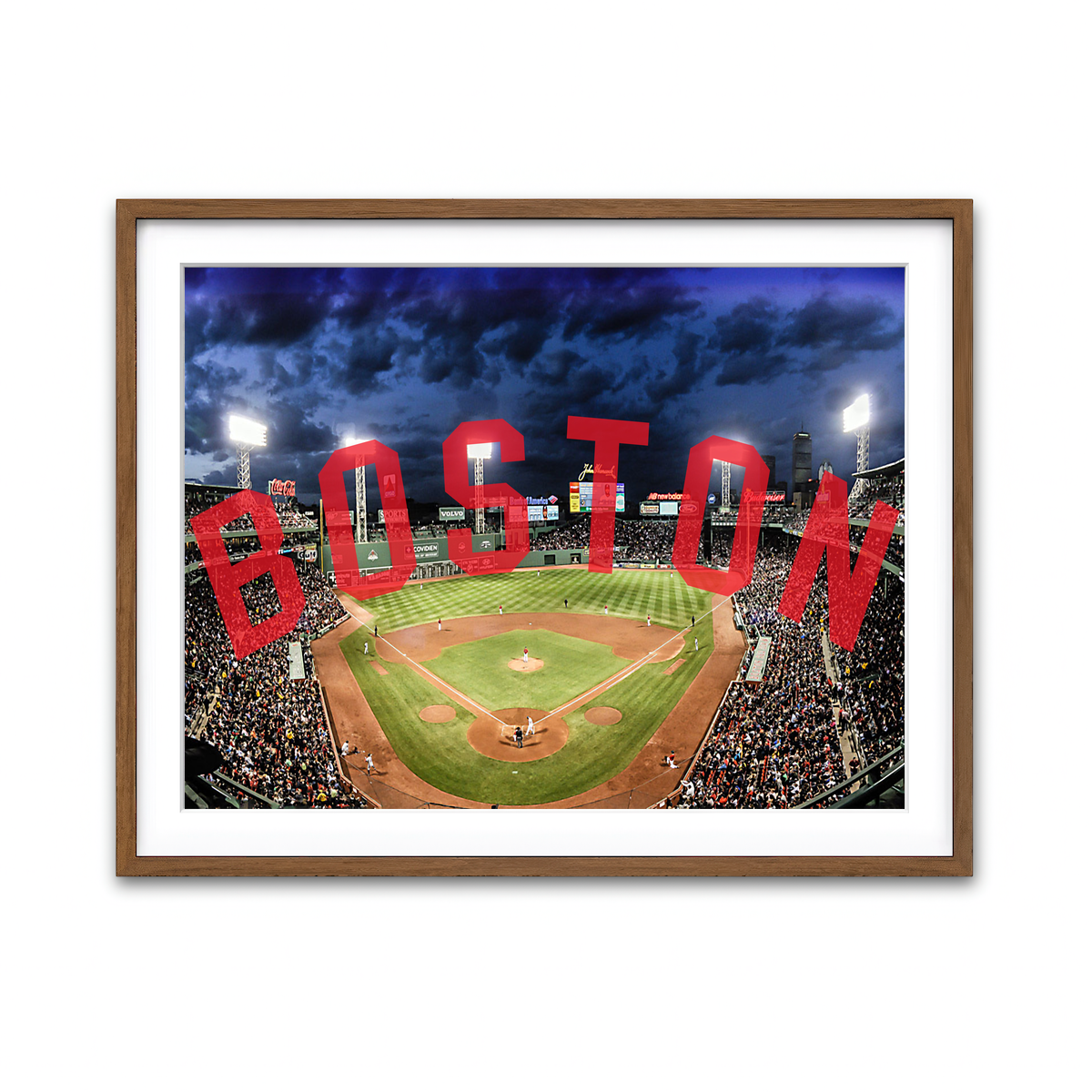 Framed Print 4x3 Walnut