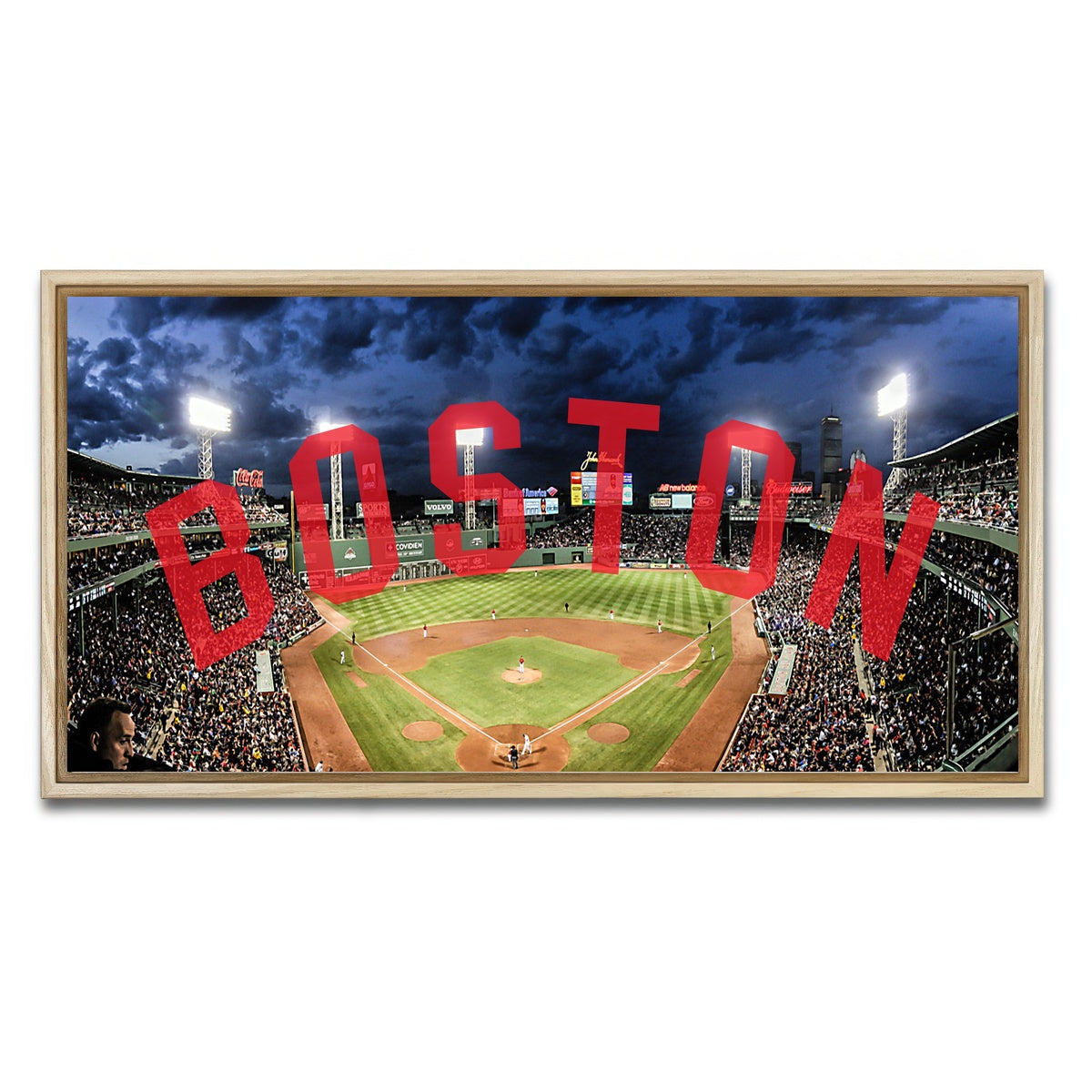 AUTO-MOCKUP WHITE | Fenway | 1 Piece | Natural Framed Canvas | group=2x1