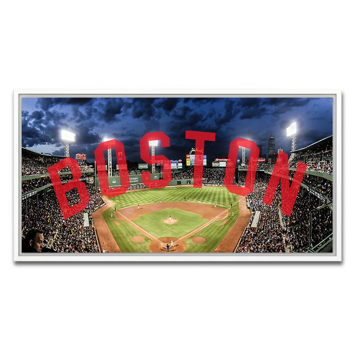 AUTO-MOCKUP WHITE | Fenway | 1 Piece | White Framed Canvas | group=2x1