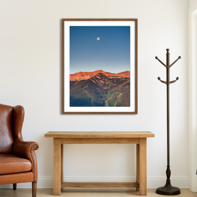 AUTO-MOCKUP ROOM | Fernie Moonrise Wall Art