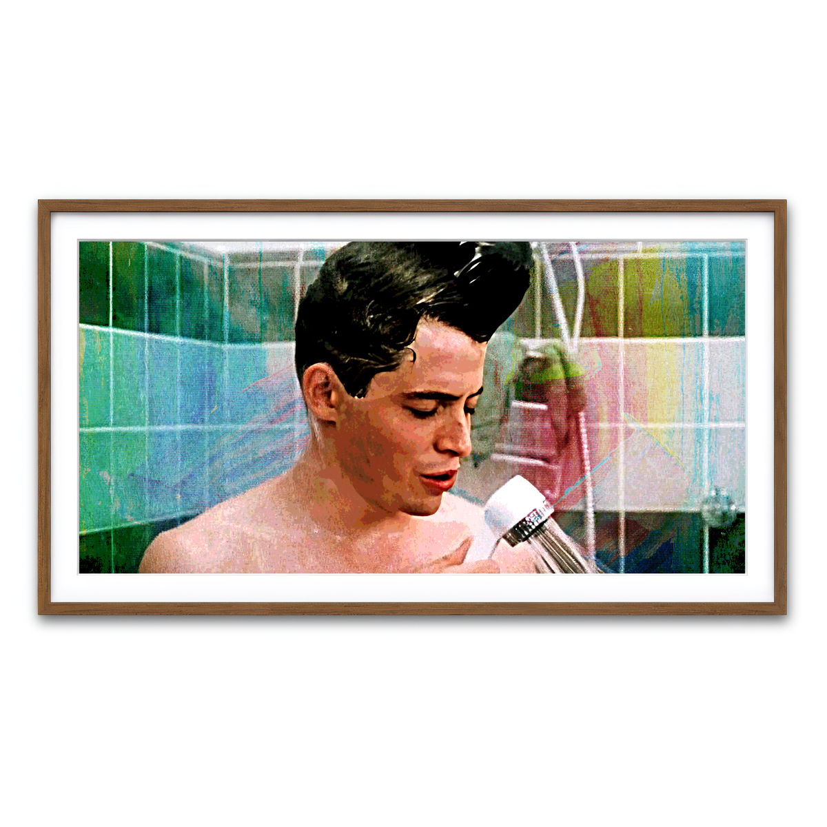 Framed Print 2x1 Walnut