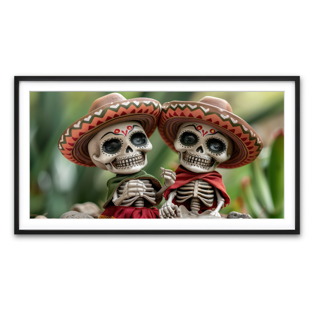 Framed Print 2x1 Black