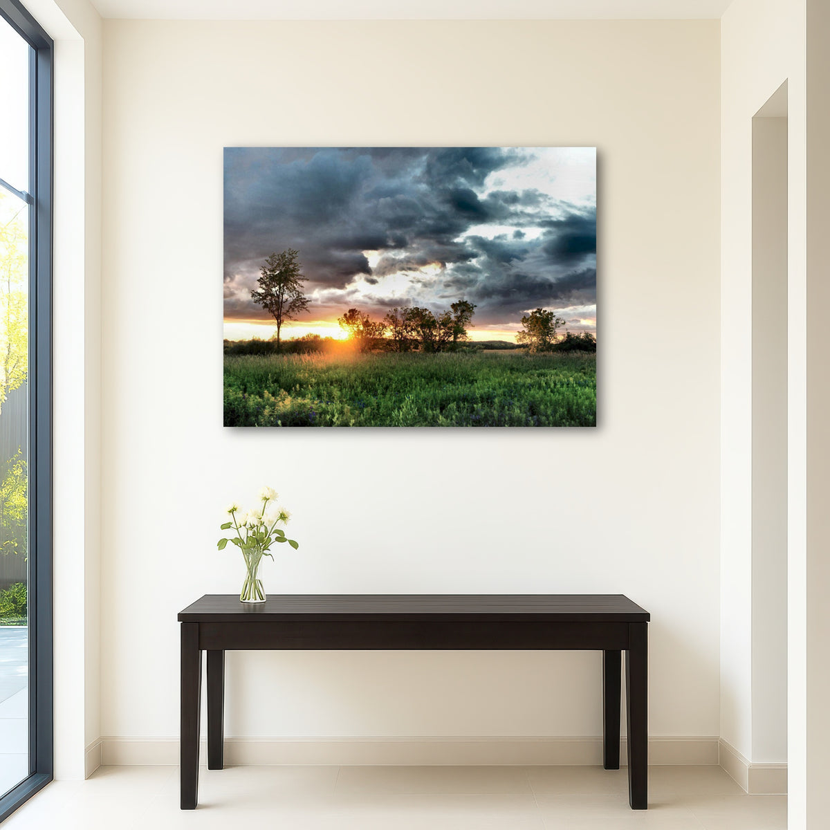 AUTO-MOCKUP ROOM | Field & Sunset