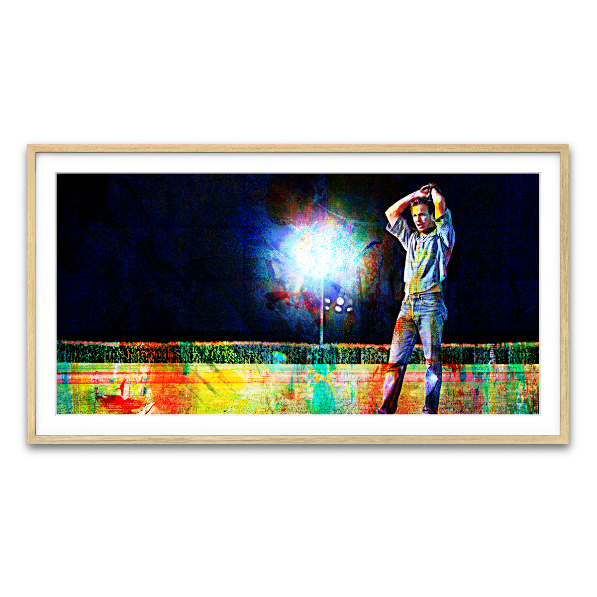 Framed Print 2x1 Natural