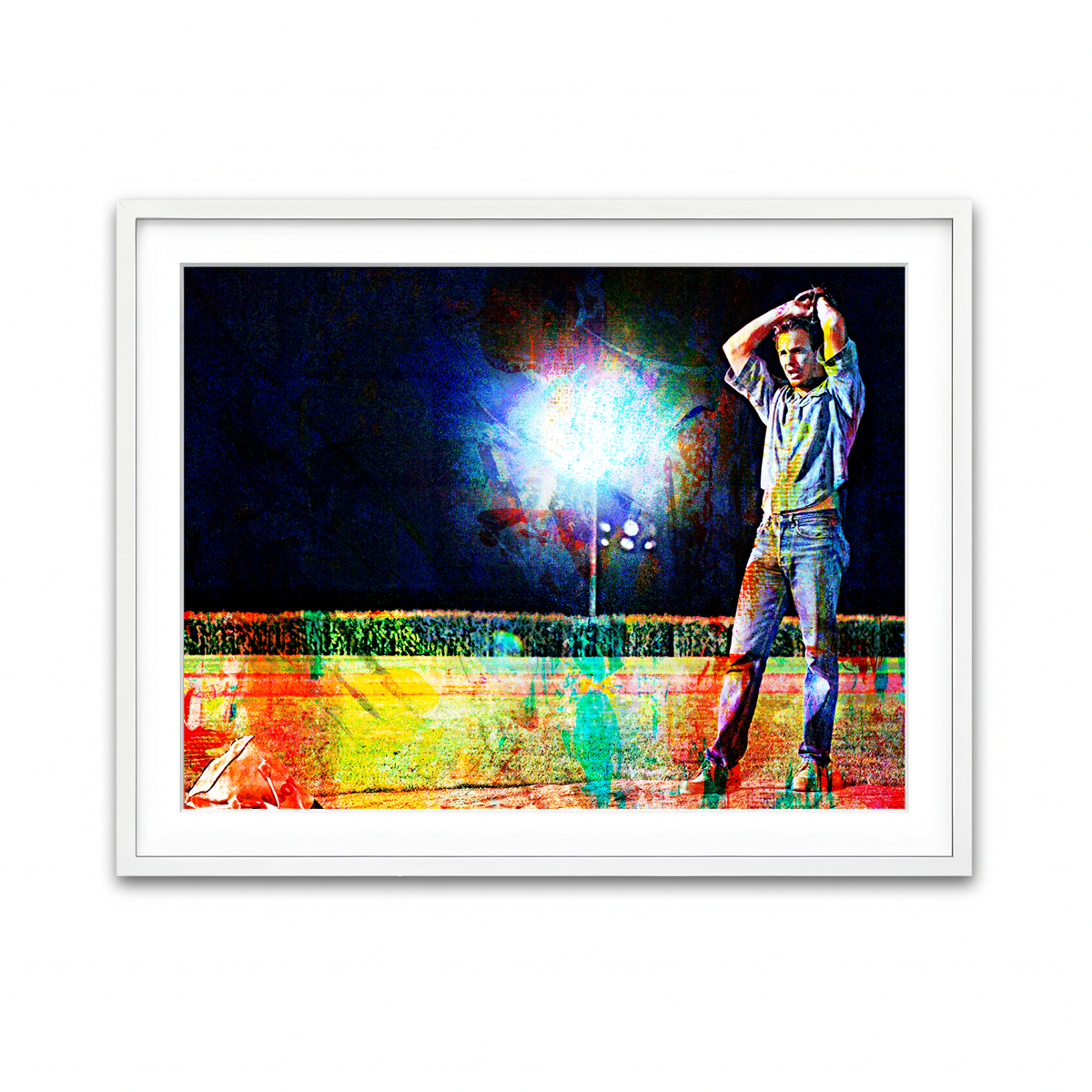 Framed Print 4x3 White