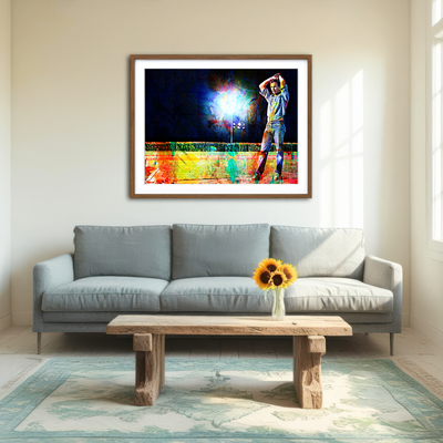 AUTO-MOCKUP ROOM | Field of Dreams - Ray Wall Art