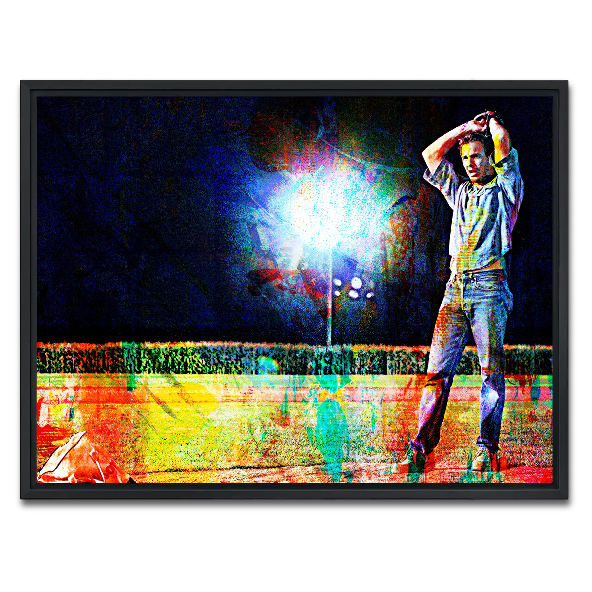 AUTO-MOCKUP WHITE | Field of Dreams - Ray | 1 Piece | Black Framed Canvas | group=4x3
