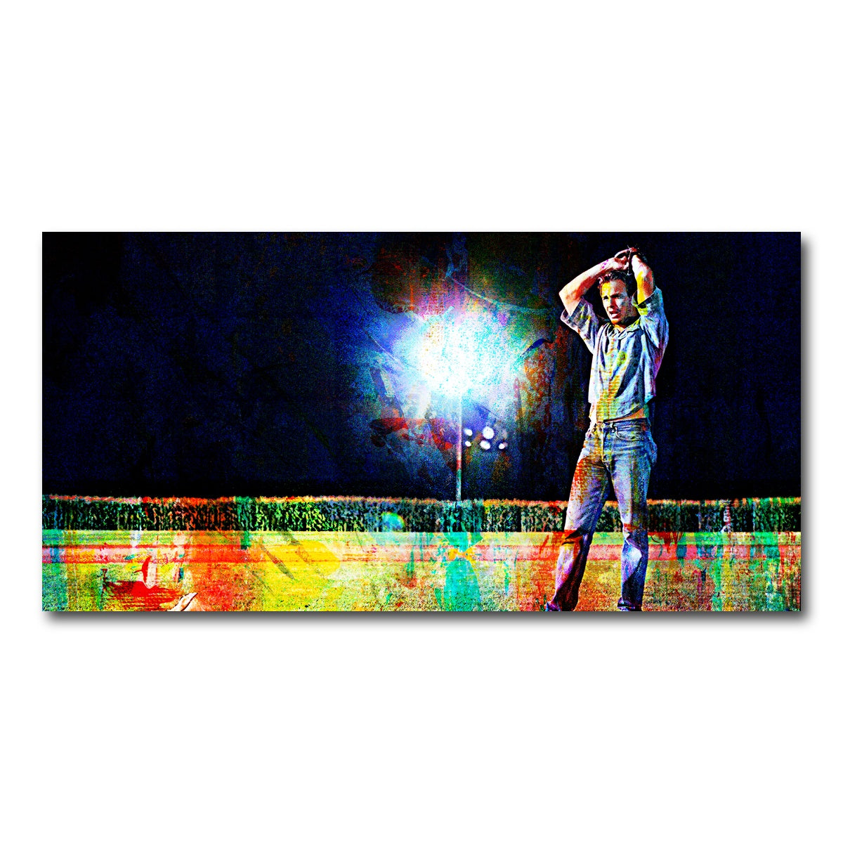 AUTO-MOCKUP WHITE | Field of Dreams - Ray | 1 Piece | Gallery Wrap Canvas | group=2x1