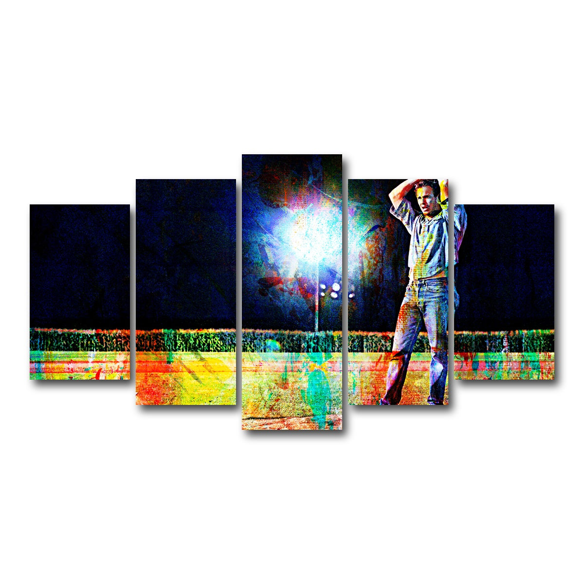 AUTO-MOCKUP WHITE | Field of Dreams - Ray | 5 Piece | Gallery Wrap Canvas | group=5_normal