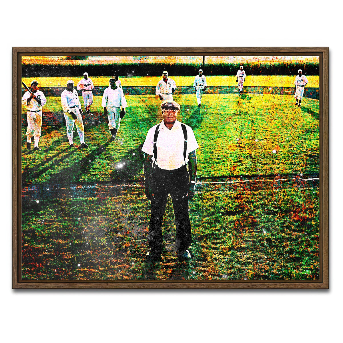 AUTO-MOCKUP WHITE | Field of Dreams | 1 Piece | Walnut Framed Canvas | group=4x3