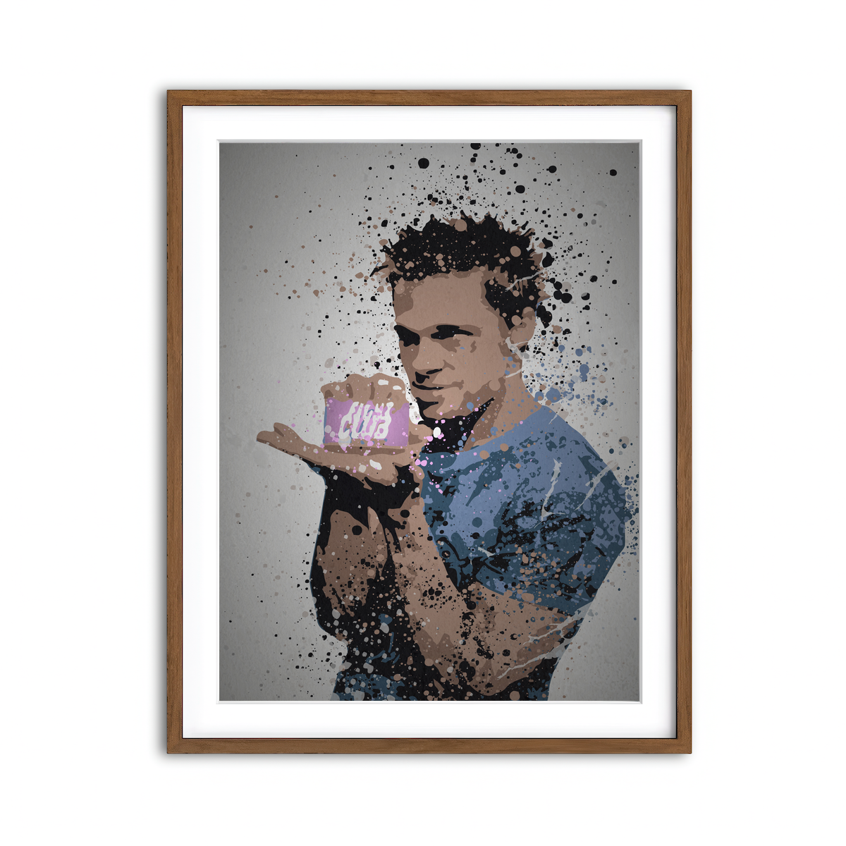 Framed Print 3x4 Walnut