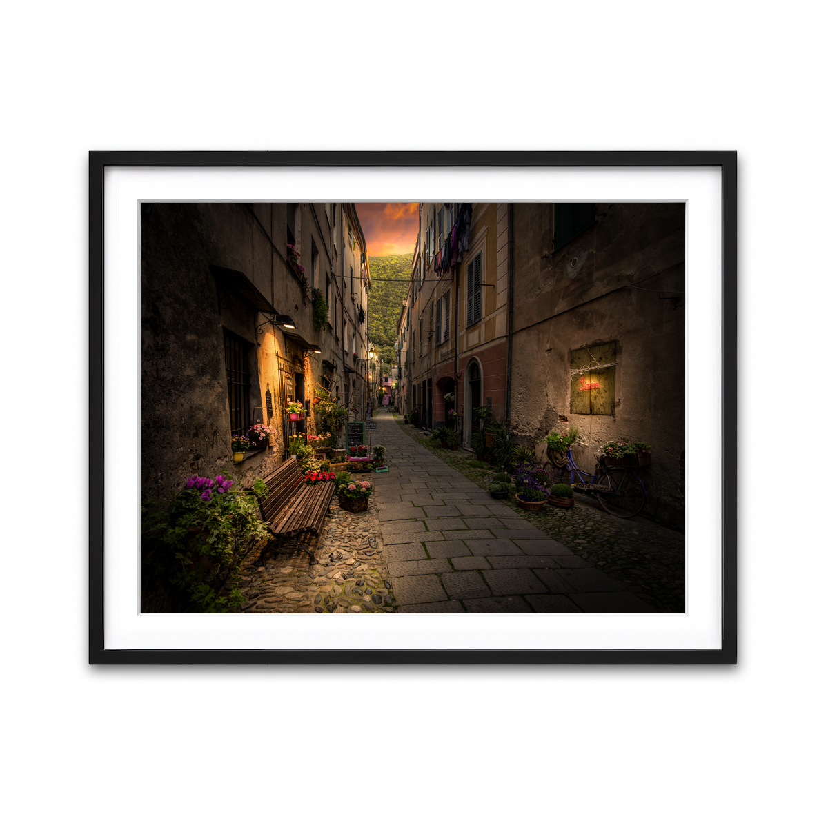 Framed Print 4x3 Black