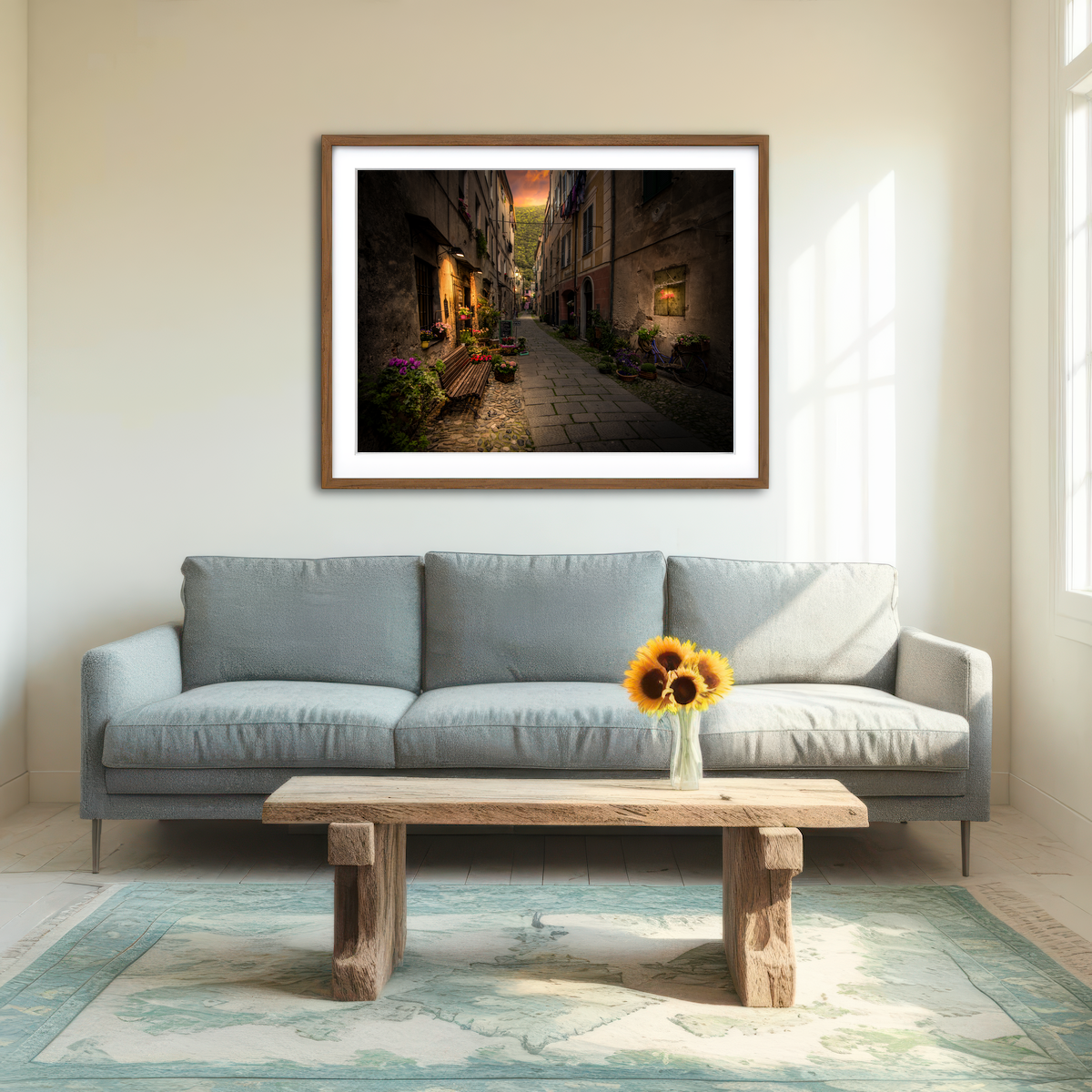 AUTO-MOCKUP ROOM | Finalborgo Wall Art