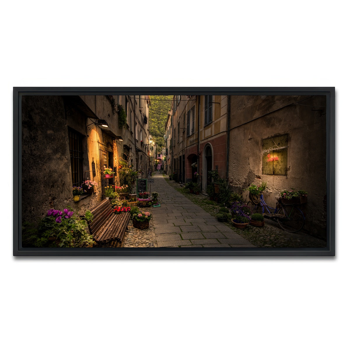 AUTO-MOCKUP WHITE | Finalborgo | 1 Piece | Black Framed Canvas | group=2x1