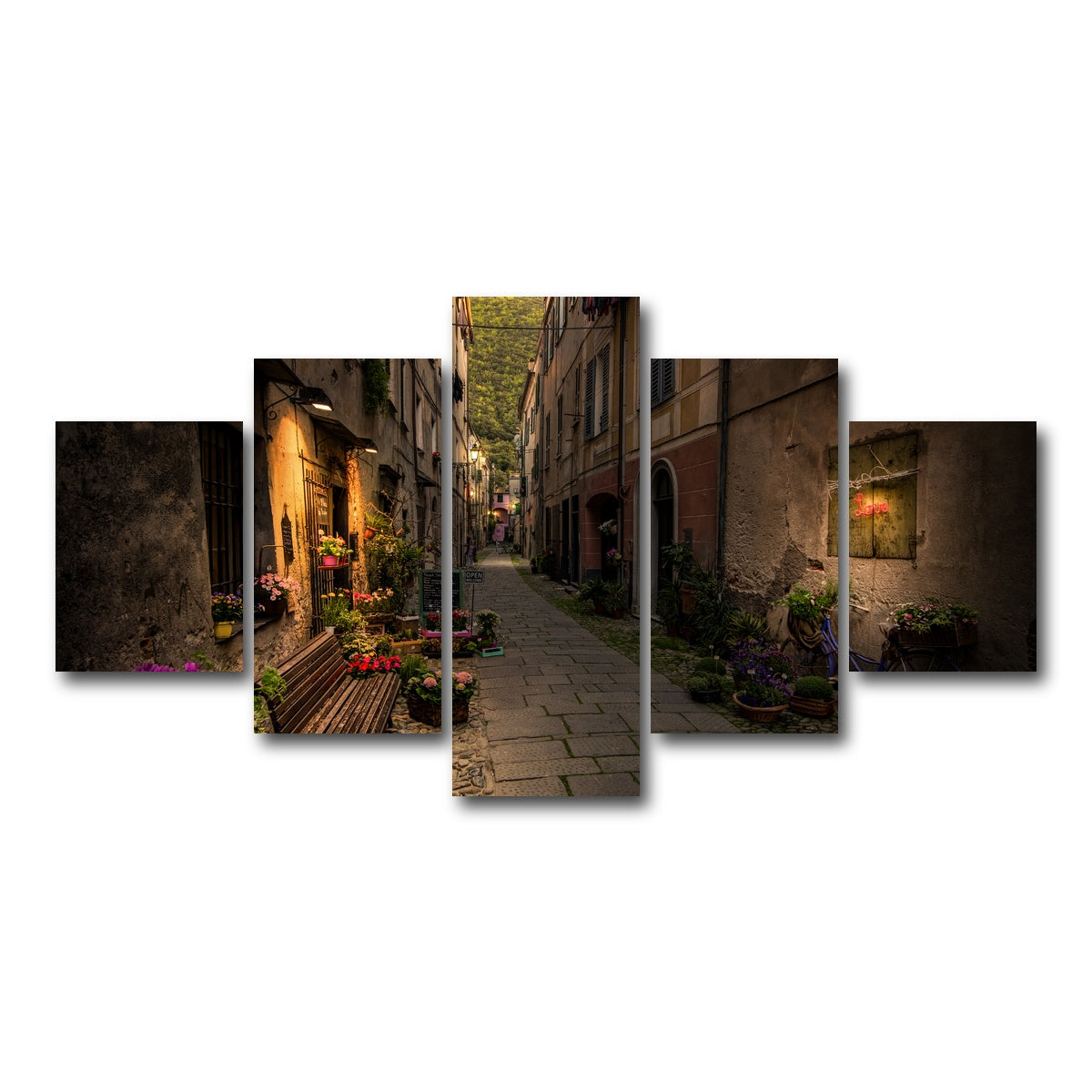 AUTO-MOCKUP WHITE | Finalborgo | 5 Piece | Gallery Wrap Canvas | group=5_short